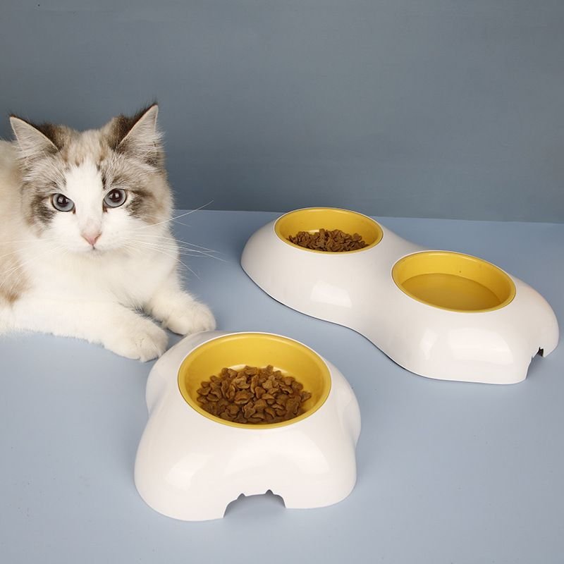 Egg-shaped Pet Bowl Drinking Water Single Bowl Double Bowl Dog Bowls Cute Pet Feeding Bowl Egg Yolk Shaped Food And Water Elevated Bowl Feeder Egg-shaped Pet Bowl Drinking Water Single Bowl Double Bowl Dog Bowls Cute Pet Feeding Bowl Egg Yolk Shaped Food And Water Elevated Bowl Feeder